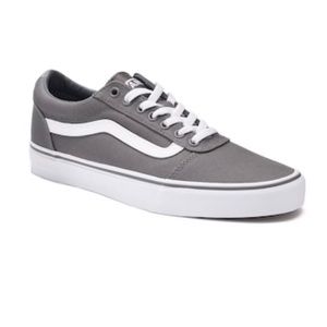 Gray old skool vans